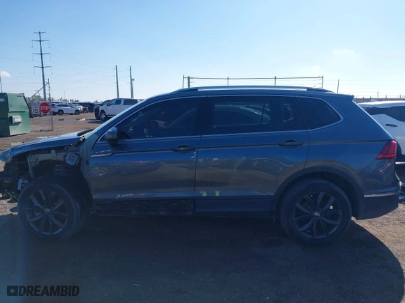 2022 Volkswagen Tiguan SE with VIN 3VV3B7AX0NM108653, listed as a IAAI auction lot 41624390 with 37,078 mi miles. Bid and sale history available at carsss.com. Image 15.
