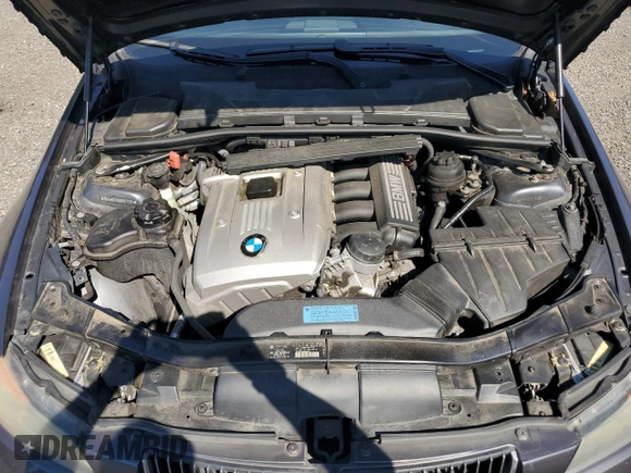 2006 BMW 3 Series 330i with VIN WBAVB33506KR72281, listed as a Copart auction lot 65057785 with 190,277 mi miles and Salvage title. Bid and sale history available at DreamBid. Image 11.