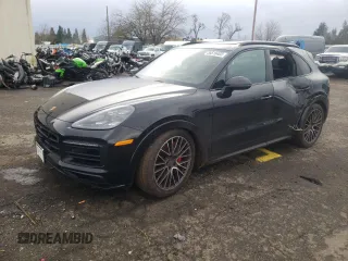 2021 Porsche Cayenne GTS z VIN WP1AG2AY5MDA34108, wystawiony jako Copart lot #36510403 z przebiegiem Nie podano mil oraz . Historia ofert i sprzedaży dostępna na DreamBid. Obrazek 1.