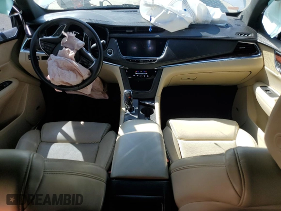 2017 Cadillac XT5 Luxury FWD with VIN 1GYKNBRS4HZ194284, listed as a Copart auction lot 46523695 with 78,861 mi miles and Salvage Title. Bid and sale history available at carsss.com. Image 8.