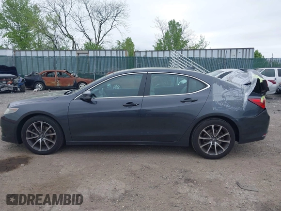 2016 Acura TLX V6 with VIN 19UUB2F38GA002139, listed as a IAAI auction lot 42085211 with 117,745 mi miles. Bid and sale history available at carsss.com. Image 13.