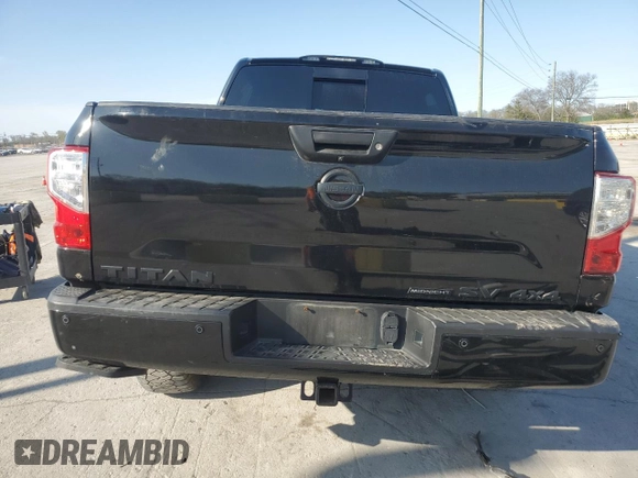 2018 Nissan Titan SV with VIN 1N6AA1E57JN545173, listed as a Copart auction lot 51579155 with 165,786 mi miles and Non repairable. Bid and sale history available at DreamBid. Image 6.