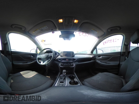 2019 Hyundai Santa Fe SE z VIN 5NMS2CAD2KH058961, wystawiony jako IAAI lot #42395683 z przebiegiem 81 228 mil mil oraz . Historia ofert i sprzedaży dostępna na DreamBid. Obrazek 18.
