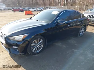2021 Infiniti Q50 3.0t PURE with VIN JN1EV7AR7MM755337, listed as a IAAI auction lot 41391964 with NaN miles. Bid and sale history available at carsss.com. Image 17.