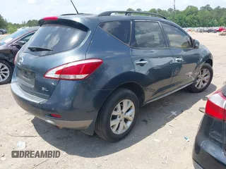 2012 Nissan Murano SL with VIN JN8AZ1MU7CW102026, listed as a IAAI auction lot 42152356 with 264,736 mi miles and . Bid and sale history available at carsss.com. Image 4.