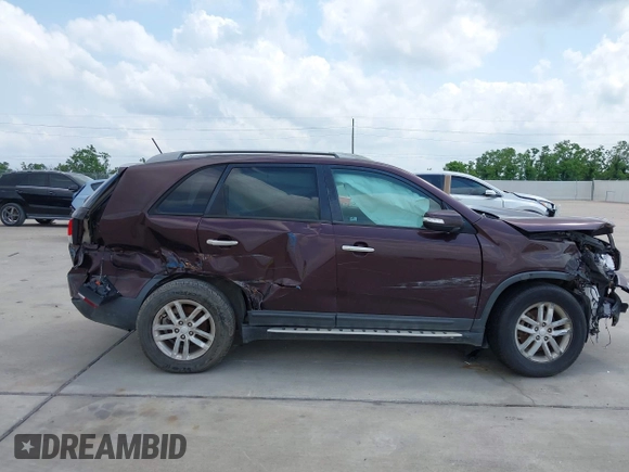 2015 Kia Sorento LX with VIN 5XYKT4A63FG580583, listed as a IAAI auction lot 41973073 with 114,963 mi miles and . Bid and sale history available at DreamBid. Image 13.