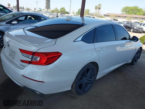 2018 Honda Accord Sedan Sport 1.5T with VIN 1HGCV1F32JA119560, listed as a IAAI auction lot 41885108 with 93,105 mi miles. Bid and sale history available at carsss.com. Image 4.