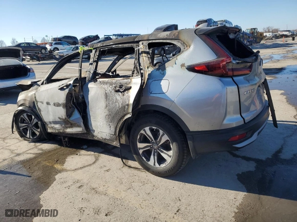 2021 Honda CR-V LX with VIN 7FARW2H26ME013421, listed as a Copart auction lot 42600675 with 0 mi miles and Non Repairable. Bid and sale history available at carsss.com. Image 2.