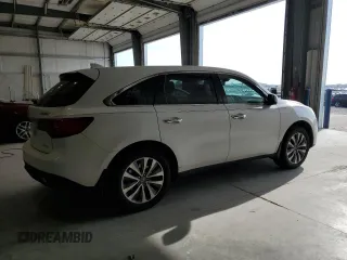 2014 Acura MDX Tech Pkg with VIN 5FRYD4H4XEB003162, listed as a Copart auction lot 51247095 with 103,015 mi miles and Salvage Title. Bid and sale history available at carsss.com. Image 3.