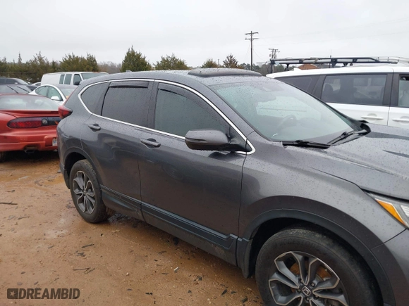 2020 Honda CR-V EX-L with VIN 2HKRW2H86LH699220, listed as a IAAI auction lot 41558449 with 91,111 mi miles. Bid and sale history available at carsss.com. Image 14.