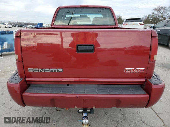 2003 GMC Sonoma with VIN 1GTCS19H138149514, listed as a Copart auction lot 45672985 with 193,570 mi miles and Salvage Title. Bid and sale history available at DreamBid. Image 6.