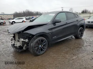 2019 BMW X6 xDrive35i with VIN 5UXKU2C56K0Z65348, listed as a Copart auction lot 40125783 with 48,719 mi miles. Bid and sale history available at carsss.com. Image 1.
