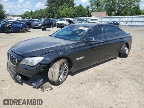 2015 BMW 7 Series 740Li xDrive with VIN WBAYF4C53FGS99173, listed as a Copart auction lot 64185443 with 80,230 mi miles and . Bid and sale history available at DreamBid. Image 1.