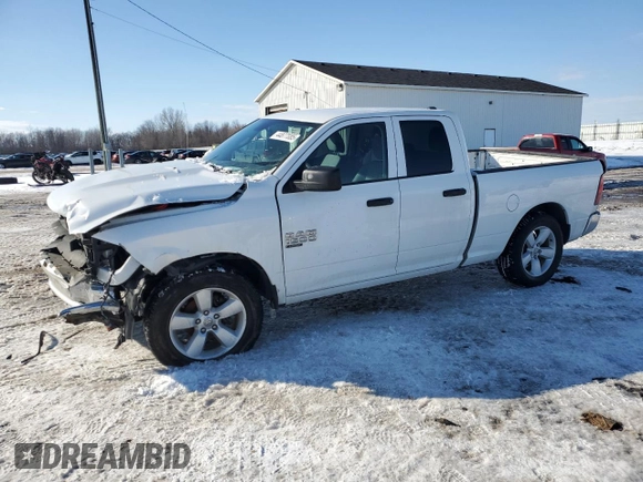 2022 Ram 1500 Tradesman with VIN 1C6RR7FG1NS163544, listed as a Copart auction lot 44877885 with 81,997 mi miles and Non repairable. Bid and sale history available at DreamBid. Image 1.