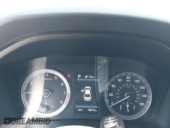 2018 Hyundai Sonata SEL with VIN 5NPE34AF2JH706415, listed as a IAAI auction lot 42007535 with 78,573 mi miles and . Bid and sale history available at DreamBid. Image 7.