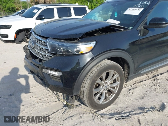 2021 Ford Explorer Limited with VIN 1FMSK8FH8MGA86052, listed as a IAAI auction lot 41859132 with 78,259 mi miles. Bid and sale history available at carsss.com. Image 20.