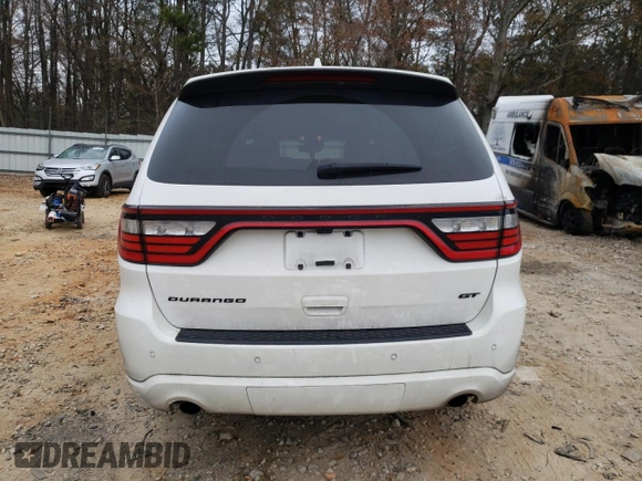 2022 Dodge Durango GT Plus with VIN 1C4RDHDG6NC203417, listed as a Copart auction lot 86397744 with 32,792 mi miles and Salvage Title. Bid and sale history available at DreamBid. Image 6.