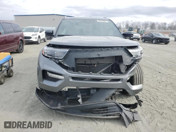 2021 Ford Explorer Platinum with VIN 1FM5K8HC1MGB57882, listed as a Copart auction lot 47325365 with 61,344 mi miles and Salvage Title. Bid and sale history available at carsss.com. Image 5.