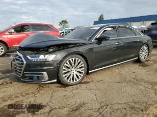2019 Audi A8 L with VIN WAU8DAF86KN002686, listed as a Copart auction lot 83346734 with 0 mi miles and Clean Title. Bid and sale history available at carsss.com. Image 1.