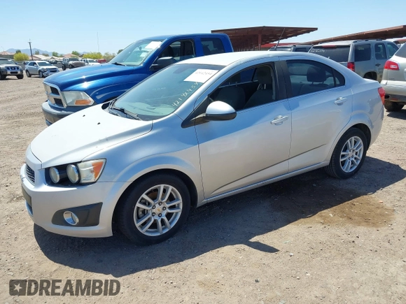 2012 Chevrolet Sonic LT with VIN 1G1JC5SH1C4178839, listed as a IAAI auction lot 42142454 with 143,140 mi miles and . Bid and sale history available at DreamBid. Image 2.