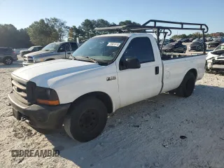 2001 Ford F-250 XL with VIN 1FTNF20L81ED49860, listed as a Copart auction lot 76961614 with 334,631 mi miles and Salvage title. Bid and sale history available at DreamBid. Image 1.