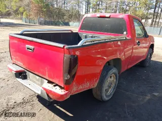 2005 Chevrolet Colorado Z85 with VIN 1GCCS148X58269189, listed as a IAAI auction lot 41641492 with 195,410 mi miles. Bid and sale history available at carsss.com. Image 4.