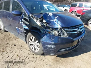 2017 Honda Odyssey SE with VIN 5FNRL5H31HB016523, listed as a IAAI auction lot 40998811 with 62,690 mi miles and . Bid and sale history available at carsss.com. Image 6.