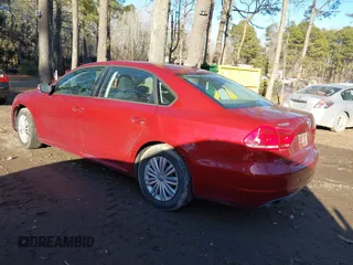 2015 Volkswagen Passat 1.8T Limited Edition with VIN 1VWAT7A33FC007414, listed as a IAAI auction lot 41305891 with 81,440 mi miles. Bid and sale history available at carsss.com. Image 3.