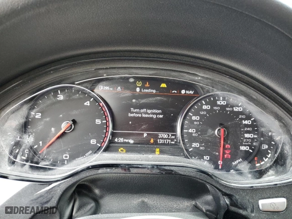 2014 Audi A8 L 3.0L TDI with VIN WAURMAFD8EN000802, listed as a Copart auction lot 41594755 with 131,171 mi miles and Salvage Title. Bid and sale history available at carsss.com. Image 9.