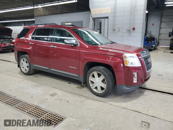 2011 GMC Terrain SLT-2 with VIN 2CTALWECXB6417612, listed as a Copart auction lot 55689595 with 140,264 mi miles and Clean Title. Bid and sale history available at carsss.com. Image 4.