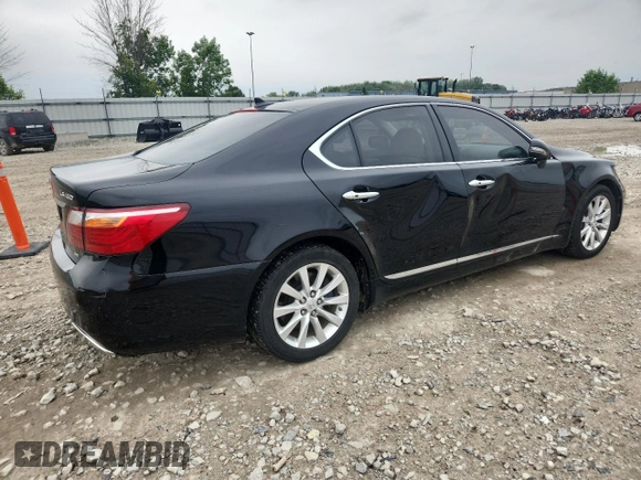 2011 Lexus LS 460 z VIN JTHCL5EF9B5012473, wystawiony jako Copart lot #62384625 z przebiegiem 166 149 mil mil oraz Czysty tytuł • Clean title. Historia ofert i sprzedaży dostępna na DreamBid. Obrazek 3.
