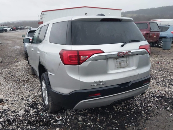 2019 GMC Acadia SLE with VIN 1GKKNKLA9KZ105777, listed as a IAAI auction lot 41711704 with 133,985 mi miles. Bid and sale history available at carsss.com. Image 3.