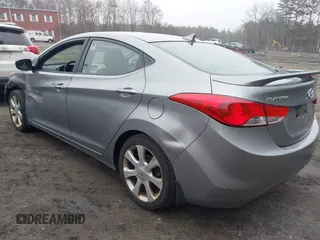 2013 Hyundai Elantra GLS with VIN KMHDH4AE2DU942170, listed as a IAAI auction lot 41921240 with 125,039 mi miles and . Bid and sale history available at DreamBid. Image 3.
