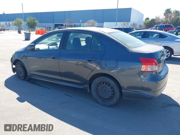 2007 Toyota Yaris with VIN JTDBT923371105048, listed as a IAAI auction lot 41759923 with 166,458 mi miles. Bid and sale history available at carsss.com. Image 3.