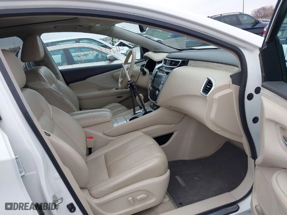 2015 Nissan Murano SV with VIN 5N1AZ2MH1FN264230, listed as a IAAI auction lot 41706849 with 232,718 mi miles. Bid and sale history available at carsss.com. Image 5.