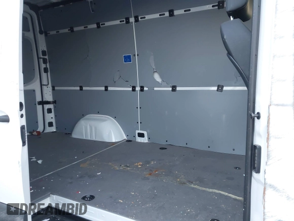 2025 Mercedes-Benz Sprinter Cargo with VIN W1Y4KBHY8ST203488, listed as a IAAI auction lot 41783964 with 1,578 mi miles and . Bid and sale history available at carsss.com. Image 8.