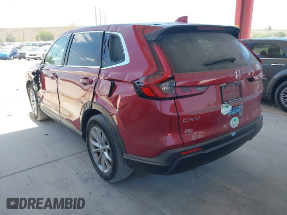 2024 Honda CR-V EX-L with VIN 2HKRS3H73RH300989, listed as a IAAI auction lot 42132075 with 20,702 mi miles and . Bid and sale history available at DreamBid. Image 3.
