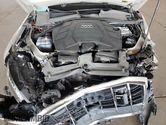 2024 Audi Q7 Premium Plus with VIN WA1LXBF76RD009102, listed as a Copart auction lot 57466115 with 9,099 mi miles and Salvage title. Bid and sale history available at DreamBid. Image 12.
