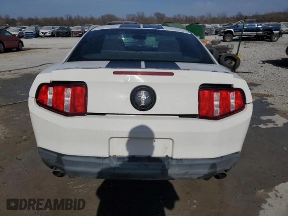 2011 Ford Mustang V6 with VIN 1ZVBP8AM3B5169730, listed as a Copart auction lot 48780215 with 95,070 mi miles and Salvage Title. Bid and sale history available at carsss.com. Image 6.