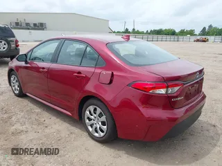 2025 Toyota Corolla LE with VIN 5YFB4MDE6SP256565, listed as a IAAI auction lot 42131314 with 4,091 mi miles. Bid and sale history available at carsss.com. Image 3.