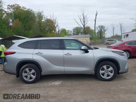 2021 Toyota Highlander L z VIN 5TDCZRBHXMS072546, wystawiony jako IAAI lot #42071752 z przebiegiem 47 233 mil mil oraz . Historia ofert i sprzedaży dostępna na DreamBid. Obrazek 13.