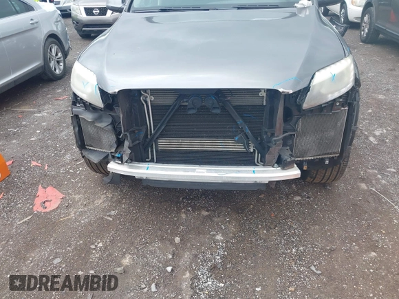2014 Audi Q7 Premium Plus with VIN WA1LGAFE1ED003856, listed as a IAAI auction lot 42183101 with 91,696 mi miles and . Bid and sale history available at DreamBid. Image 6.