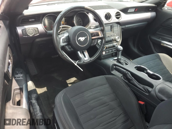 2015 Ford Mustang EcoBoost with VIN 1FA6P8TH7F5376556, listed as a Copart auction lot 59798195 with 91,649 mi miles and Salvage title. Bid and sale history available at DreamBid. Image 8.