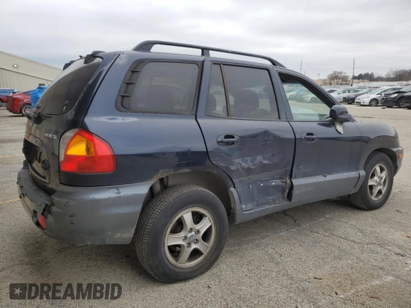 2004 Hyundai Santa Fe with VIN KM8SB12B84U661471, listed as a Copart auction lot 83245224 with 137,094 mi miles and Salvage Title. Bid and sale history available at carsss.com. Image 3.