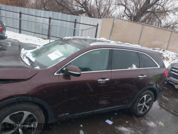 2016 Kia Sorento EX with VIN 5XYPHDA51GG061449, listed as a IAAI auction lot 41624702 with 1 mi miles. Bid and sale history available at carsss.com. Image 13.