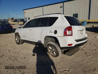 2013 Jeep Compass High Altitude Edition with VIN 1C4NJCEAXDD102460, listed as a Copart auction lot 81736874 with 122,462 mi miles and Salvage Title. Bid and sale history available at carsss.com. Image 2.