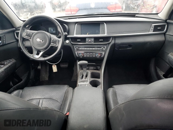 2016 Kia Optima EX with VIN 5XXGU4L31GG097296, listed as a Copart auction lot 74909523 with 79,450 mi miles and Salvage Title. Bid and sale history available at carsss.com. Image 8.