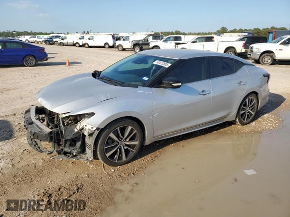 2022 Nissan Maxima SV with VIN 1N4AA6CV3NC503318, listed as a Copart auction lot 50423805 with 70,880 mi miles and Salvage title. Bid and sale history available at DreamBid. Image 1.