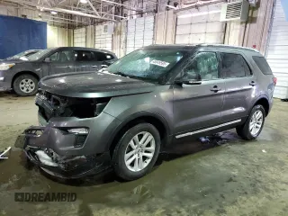 2018 Ford Explorer XLT with VIN 1FM5K8DH9JGC95389, listed as a Copart auction lot 45049595 with 107,622 mi miles and Clean Title. Bid and sale history available at DreamBid. Image 1.