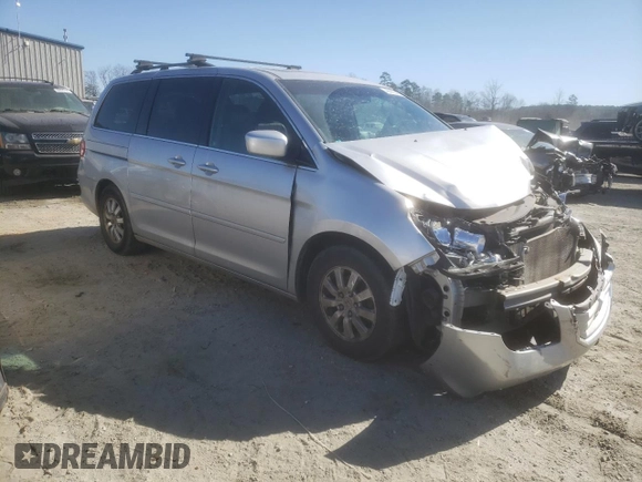 2010 Honda Odyssey EX-L with VIN 5FNRL3H6XAB016170, listed as a Copart auction lot 46992345 with 198,670 mi miles and Salvage Title. Bid and sale history available at carsss.com. Image 4.